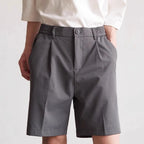 Men’s Tailored Summer Shorts – Mid-Length Minimalist Essential
