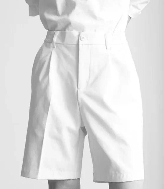 Men’s Tailored Summer Shorts – Mid-Length Minimalist Essential