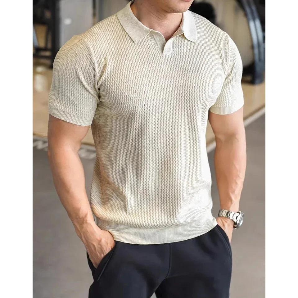 Men's Ice Silk Polo Shirt