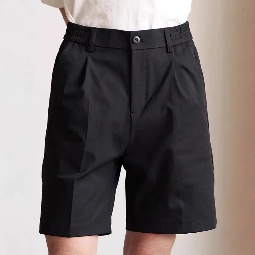 Men’s Tailored Summer Shorts – Mid-Length Minimalist Essential