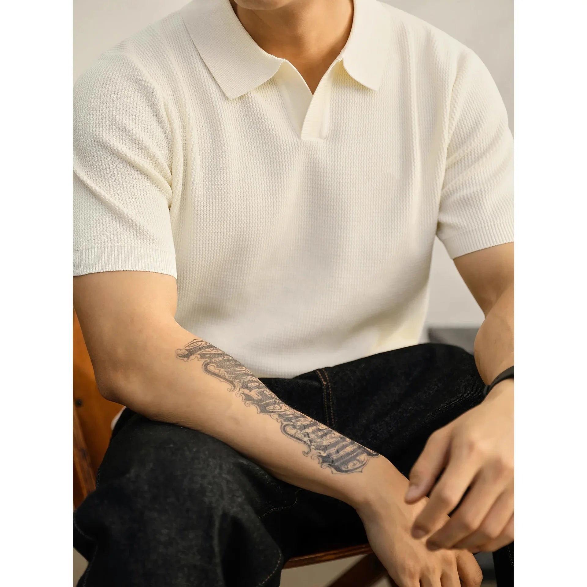 Men's Ice Silk Polo Shirt