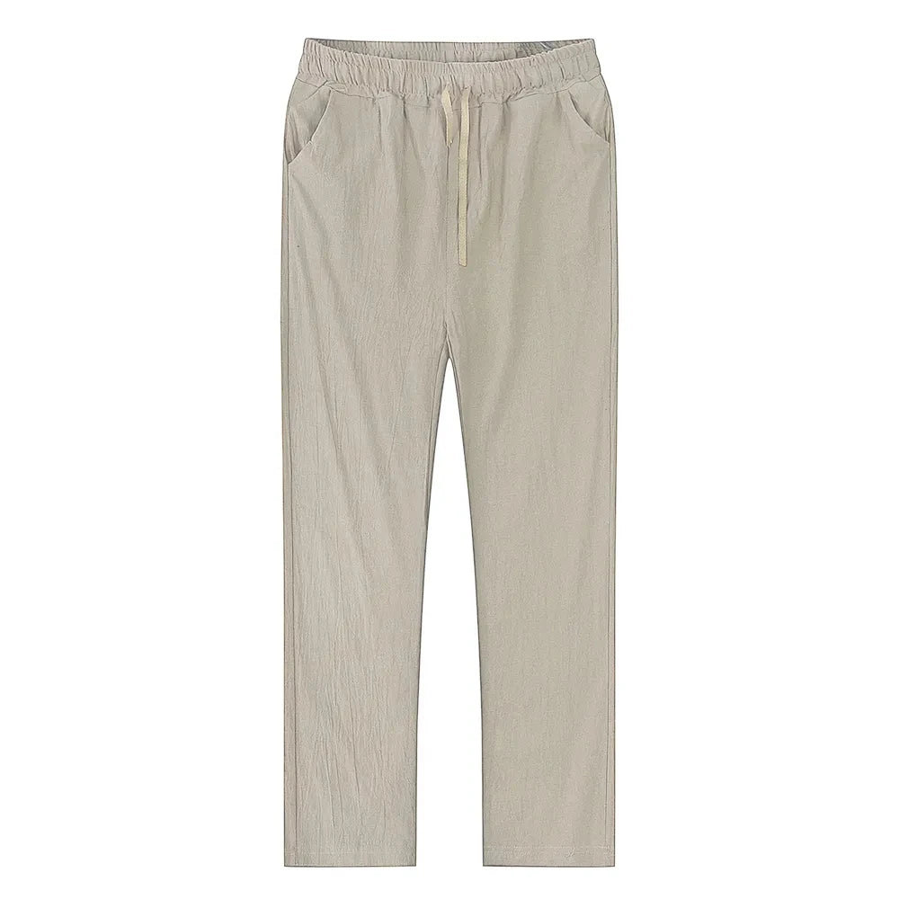 Men's Linen Cotton Breathable Trousers