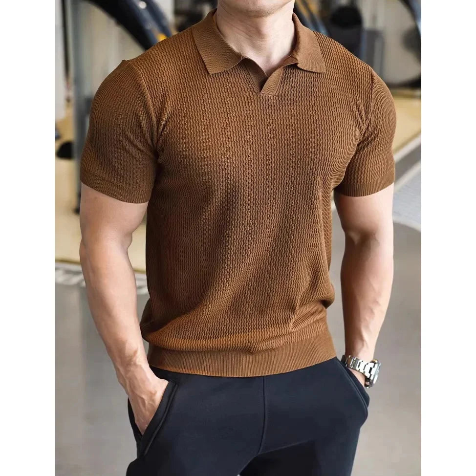 Men's Ice Silk Polo Shirt