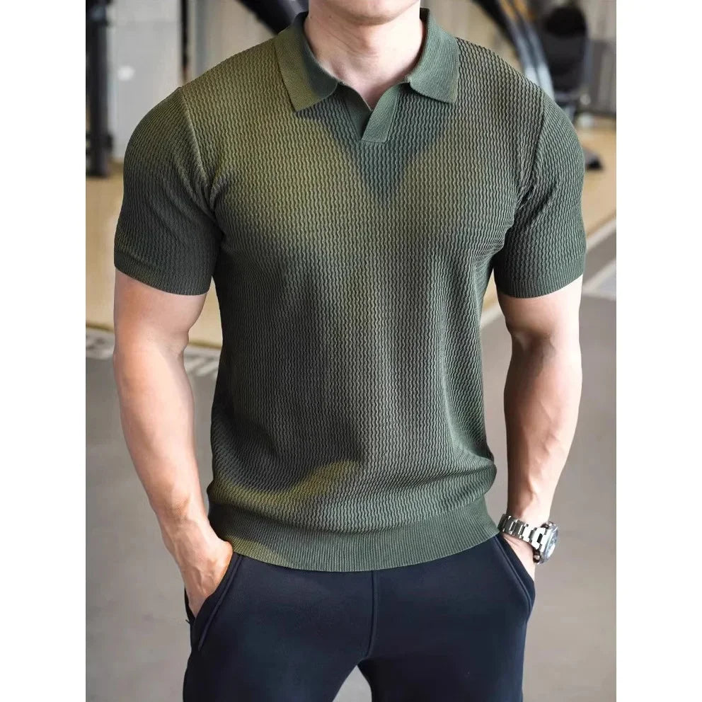 Men's Ice Silk Polo Shirt