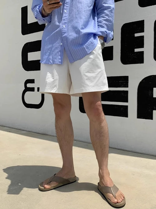 Men's Cotton Linen Breathable Shorts