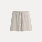 Men’s Tailored Linen Set – Relaxed Shirt & Drawstring Shorts