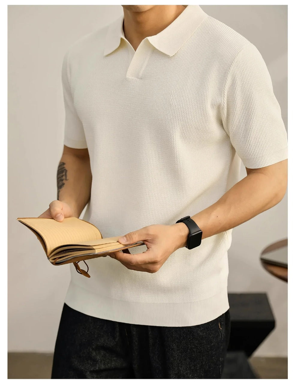 Men's Ice Silk Polo Shirt